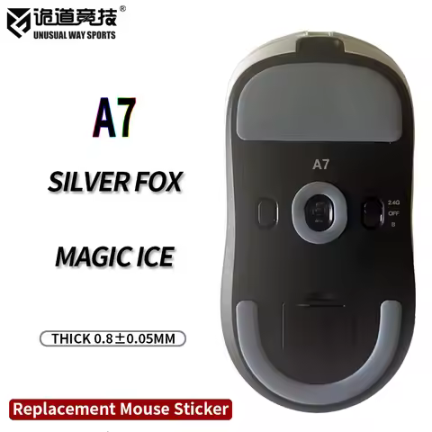 Unusual Way Sports Mouse Sticker Feet MCHOSE A7 Pro Ultra Cambered Surface PTFE Anti Collapse Magic 