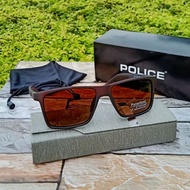 HITAM Men's sunglasses polarized police sunglasses