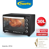 PowerPac Electric Oven with Rotisserie and Convection 30L (PPT30)