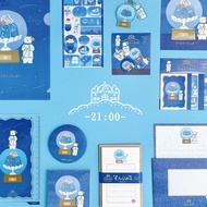 Furukawashiko Sora cafe sticker - night 21:00