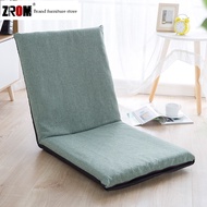 ZROM Nordic Home Fabric Lazy Sofa Single Foldable Simple Comfortable Bed Tatami Washable Chair