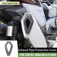 For Zontes 368G 368-G 368G G368 Motorcycle Modified Accessories Exhaust Pipe Protective Decorative E
