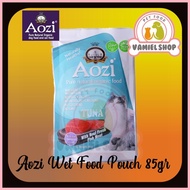 ❀ ㍿ Aozi Wet Cat Food Pouch 85gr Aozi Cat Organic Cat Wet Food All Stages [Vamiel Shop]