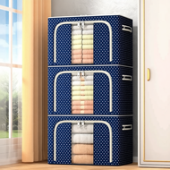 DR.STORAGE 24L/66L/100L Foldable Storage Box Organizer Kotak Baju Storage Box Simpan Barang Kotak Si