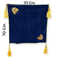 Lancar Jaya Adventing Tray Base Flag Ceremonybeludru 70x70cm Gold Pendant Luxury Pancasila Logo/ Lux