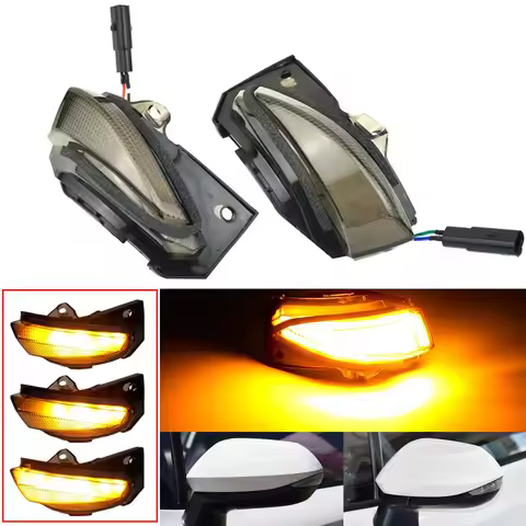 2pcs For Toyota Corolla Sport E210 Sienta XP170 Yaris XP210 LED Dynamic Turn Signal Indicator Light 