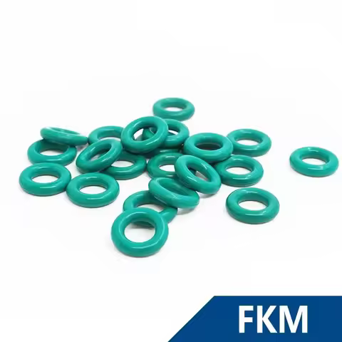 Thickness CS2.5/3mm Green FKM Fluorine Rubber O-rings Seals Gasket Washer temperature resistant wear