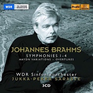 Jukka-Pekka Saraste - 브람스: 교향곡 전집 1 - 4번 (Brahms: Complete Symphonies 1 - 4) (3CD)