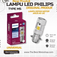 PUTIH Super LED Motorcycle Headlight Philips LED Lamp 2 Sides H6 DC Current M5 BST LED Motorcycle Headlight Bulb HS1 H4 12V 3 Legs White Car Lamp AVANZA Lamp CARRY Lamp XPANDER Lamp XENIA Lamp INOVA Lamp VIOS Lamp HS1 V Premium Quality