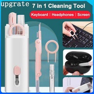 【Shipping In 12 Hours】For Air pods Wireless Bluetooth Headphones Cleaning Pen Set 7 In 1 Keyboard Dust Cleaning Brush Key Pull Keyboard Removal Tool, Air pods Cleaning Tool, Headphone Cleaning Tool, Screen Cleaning Tool