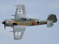 เครื่องบินบังคีบ Freewing Focke-Wulf Fw 190 1120mm (44 inch) Wingspan - PNP Rc Airplane