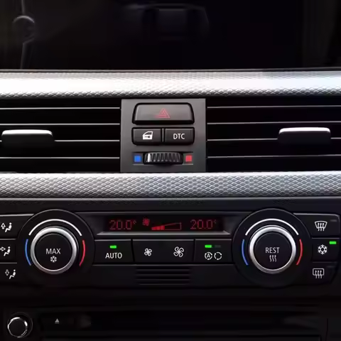 Car Air Condition Climate A/C Control Panel Buttons Replacement for BMW F25 X3 E84 X1 E90 E91 E92 E9