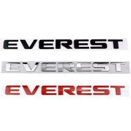 Ford Everest Hood Emblem 3D Letter Decal Car Logo Word Tailgate Decoration Sticker