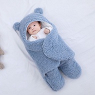 Baby Sleeping Bag Baby Newborn Spring Autumn Winter Plus Velvet Newborn Hug Quilt Baby Sleeping Bag 