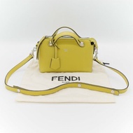 Fendi 芬迪 By The Way  黃色 小牛皮 手提包 肩背包
