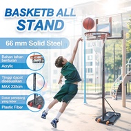 Rak basket anak -anak / Stand Bola Basket / Stand Bola Basket Outdoor Bergerak