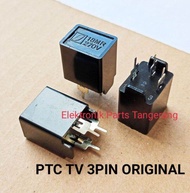 PTC 3 PIN PTC TV 3 PIN (ORIGINAL) PTC TV 3PIN 18MR 270V PTC TV 3 KAKI PTC 3PIN PTC 3KAKI PTC 3 KAKI