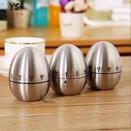 Supply stainless steel timer countdown timer kitchen egg shaped machinery reminder egg timer