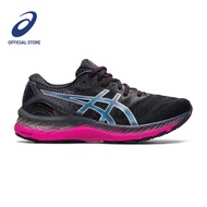 ASICS Women GEL-NIMBUS 23 Running Shoes in Black/Pure Silver