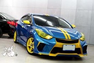 2012年現代 ELANTRA EX套件 JGTC包 藍黃配色