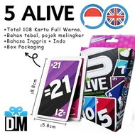 Five Alive Card 5 Alive Life Card Game Card Toy Family Cafe School Garden