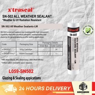 X'traseal SN-502 RTV Neutral Silicone Sealant Black 300ml All Weather Low Modulus GH0