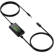 LiNKFOR Analog to Digital Audio Converter 35mm Headphones to Optical Digital Converter 48KHz Compati