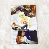 Fanmade mini poster / binder cover deco bts Unit
