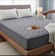 Fairy Down® 100% Waterproof Premium Mattress Protector King Size | 78x72 Inches | Bed Protector, Mat