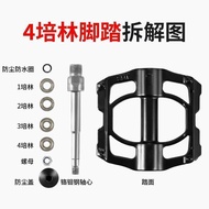 Bicycle Pedal Mountain Bicycle Pedal Bike Pedal Peilin Shaft20260330