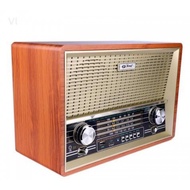 PU XING Antique Classic Radio Wooden PX-2002BT USB /SD / MP3 / Bluetooth rechargeable / KEMAI MD-170