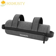 MXMUSTY Bike Handlebar Bag MTB Large Capacity Reflective Bike Accessories Bicycle Front Frame Pouch