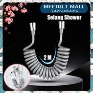 2 M/ Shower Hose Flexible Bidet Spray Hose Spiral Jet Shower Hose Jet Bidet Shower Hose