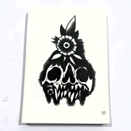 Seni Tato Temporer Temporary Tattoo UNIK Seri HL - Tato Punggung Tangan Dada Lengan Anti Air Tato te