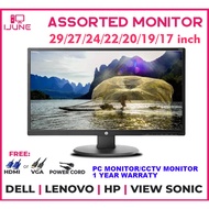 17/19/20/22/24/27 inch Assorted Brand Computer Monitor/for computer pc desktop/CCTV Monitor