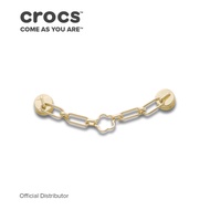 Crocs JibbitzTM Charm Gold Flower Chain Jibbitz Crocs Jibbitz Crocs Charm Crocs Accessories