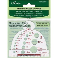 3147 Clover Japan Knitting Needle Gauge (2mm to 15mm)