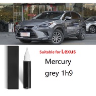 Suitable for Lexus ES RX LF-NX GX LX NX Mercury grey 1H9 scratch remover scratch touch up paint pen 