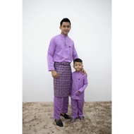 baju melayu warna lilac