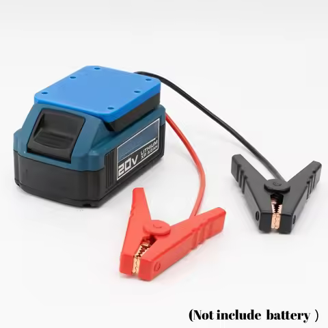 Jump Starter Adapter for for Hercules / Bauer / Hilti 22V / Parkside X20V / Ozito 18V Batteries Car 