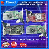 ASSORTED LOW PROFILE VIDEOCARD 1gb 64 bit DDR3 | We also have used Graphics card RX 560 570 gtx705ti