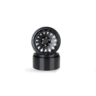 LCX Racing 1/10 RC Crawler Aluminum Beadlock 2.2" Wheel Rim for Traxxas TRX4 Axial SCX10 II III Wrai