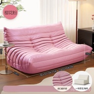 Bit Caterpillar togo Small Apartment Rest Net Three-Person Sofa Sofa Lazy Velvet Area Suede Double R