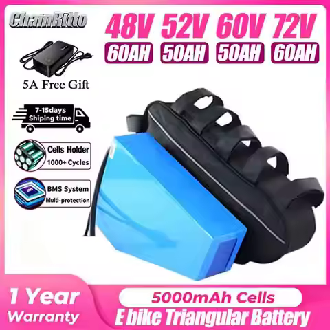 Originele 36v48V 52V Batterij Bafang 25ah 30ah 35 40ah 50ah Batterij EBike 60V 72V 50AH 60Ah Lithium
