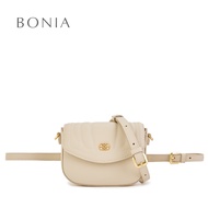 Bonia Chalk Karah Belted Bag | Beg Pinggang