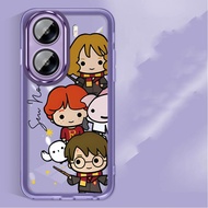 OPPO A6 5G A6 A6 x 5G A6x Harry Potter Name Custom Matte Cover Transparent Candy Color Lens Protecti