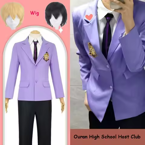 Fujioka Haruhi Cosplay Anime Ouran High School Host Club Uniform Tamaki Suou Cosplay Halloween Costu