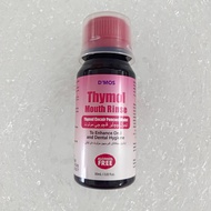 D MOS THYMOL MOUTH RINSE 60 ml Sakit Tekak Oral Hygene
