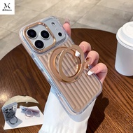 Rimowa 360°All-in-One Bracket Magnetic Wireless Charging Shock-resistant Case Suitable for iPhone 17