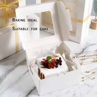 [MY SELLER] 7 / 8 inch Cake Box With Window {Cheesecake box, Pastry Box, Cakes Box}